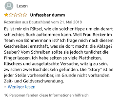 4,055 likes · 3 talking about this. Giulia Becker On Twitter Noch Nie Solche Rezensionen Bei Buchern Von Mannlichen Kollegen Gelesen Seltsam