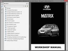 How long is this vehicle, 2001 hyundai matrix minivan? Hyundai Matrix Service Manual Wiring