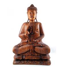 See more ideas about buddha, buddha statue, buddhism. Great Buddha Statue 80cm Sitting In Wood Xxl Sculpture Is Rare In Bali