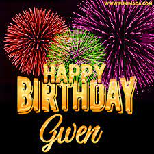Happy Birthday Gwen Gifs Download Original Images On Funimada Com