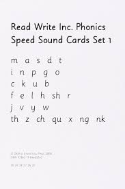 Read Write Inc Set 1 Speed Sound Cards Read Write Inc