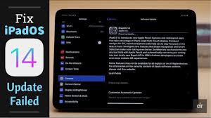Fix Ipados 14 Update Failed On Ipad Pro Air Ipad Stuck On Preparing Update Fixed Youtube
