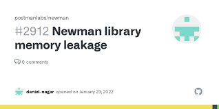 Newman library memory leakage · Issue #2912 · postmanlabs/newman · GitHub