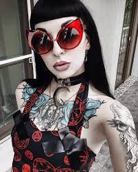 Summer Goth Glasses Alienbabyco Dress Drfaustclothing Darkbeauty Goth Gothgoth Gothic Summergoth Gothg Summer Goth Goth Model Doctor Dress
