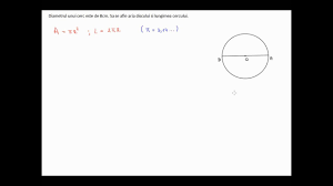 Lungimea cercului = 2 × π× r= r=d/2=10/2=5 cm aria cercului=suprafata cercului= π×r²=3,14×5²=3,14×25=78,5 cm². Lungimea Cercului Aria Discului Probleme Rezolvate 7i52 Youtube