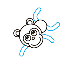 To do that, first draw two ovals and one circle for monkey's body and a smaller circle for its head. How To Draw A Cartoon Monkey In A Few Easy Steps Easy Drawing Guides