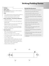 Here you will find a brilliant and varied collection of striking and fielding games resources for ks2. Teaching Striking And Fielding Games In Pe Using A Game Based Approach