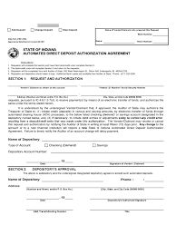 direct deposit form 63 free templates in pdf word excel download