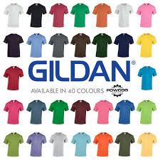 Gildan Mens Softstyle Ringspun Short Sleeve Plain Crewneck