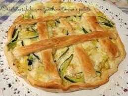 Stendi il rotolo di pasta sfoglia su un piano di lavoro e distribuisci la mousse sulla superficie. Crostata Con Zucchine Tonno E Patate Ricetta Torta Salata Zucchine Ricette Ricette Di Cucina Battute Sul Cibo