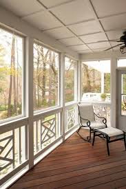 The wrought iron is usually more decorative than aluminum railings, making it perfect for victorian and other very decorative homes. From Wood Deck Wrought Iron Lattice Panels And Steel Cable To Glass Panels Knee Walls And More We Have P Back Porch Designs Porch Design House With Porch