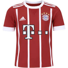 Oficialmente em alemão), comumente referido como fc bayern münchen, fc bayern, simplesmente bayern ou abreviado como fcb é um clube alemão multidesportivo sediado na cidade de munique, no estado da baviera.o estado e a cidade, que em alemão, respectivamente, se denominam bayern e münchen, dão nome ao time. Camisa Bayern De Munique I 17 18 Adidas Infantil Adidas Bayern Bayern De Munique