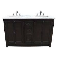 52 bouras double sink vanity. Undermount Bellaterra Home The Home Depot
