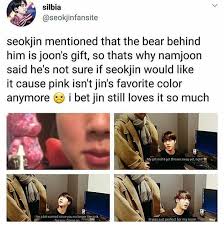 Namjoon S Gift To Jin Bts Bts Boys Namjin
