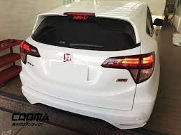 Unpainted For Honda Hrv Hr V Wagon M Speed Rear Roof Spoiler Frp 2018 339 00 Honda Hrv Black Honda Honda Fit Jazz