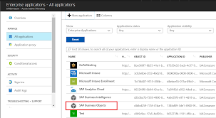 Saml Integration Between Microsoft Azure Portal And Sap Business Intelligence Platform Sap Blogs