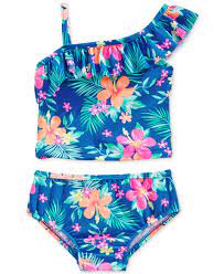 Carter S Baby Girls 2 Piece Floral Tankini Swimsuit Costumi Da Bagno Bambini Costumi Da Bagno