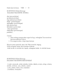 Contoh Soal Dan Materi Pelajaran 8 Contoh Kata Hubung
