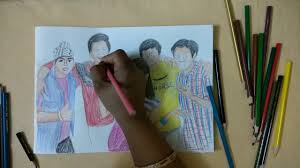 The actress is a household name in india, all thanks to the amazing popularity of her show. Nidal Drawing Tapu Sena Tapu Sena Sketch Drawing Taarak Mehta Ka Ooltah Chashmah Youtube