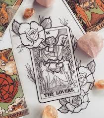 It depicts card characters as tattoos. The Lovers Tarot Tattoo Explore Tumblr Posts And Blogs Tumgir