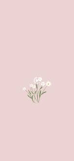 Download the background for free. Minimalist Flower Wallpaper