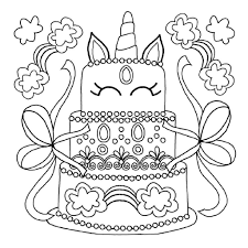 The collection is varied with different skill levels and. Birthday Cake Coloring Pages Printable 101 Coloring