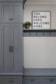 Boothbay Gray By Benjamin Moore Cabinet Paint Color Boothbay Gray By Benjamin Moore Boothbaygraybybe Dining Room Renovation Room Renovation Hallway Wall Decor