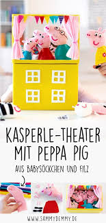 Kasperletheater Kasperletheater Selber Bauen Kasperletheater Diy Kasperle Puppen Kasperle Puppen Nahen Peppa Wutz Figuren Peppa Wutz Geburtstag Peppa Pig