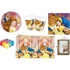 Entre ellos se encuentra bella (léa seydoux), la más joven de sus hijas, alegre, guapa y llena de encanto. Disney La Belle Et La Bete Parti Decoration Table Assiettes Coupes Tablecover Ballons Libres Napkins 3add8l Cdiscount Maison