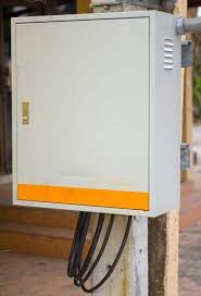 You can have an outdoor breaker box, just make sure it is rated for outdoor use. Electrical Boxes For Weatherproof Installations