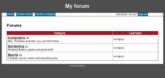 Embassy vienna distributes forum to subscribers in austria for free. How To Create A Php Mysql Powered Forum From Scratch