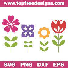 457 png and svg flower icons for free download, you can download all of these flower icons unlimitedly. Free Flowers Svg Files Topfreedesigns