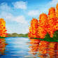 Autumn Lake – 1/2 off Bottles of Wine | Lansing Studio