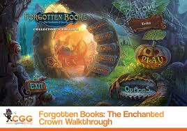Forgotten Books Enchanted Crown Walkthrough Ancient Books Enchanted Books