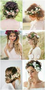 Epingle Par Nancy Heyer Sur Recogidos Monos Y Trenzas Coiffure Boheme Mariage Coiffure Mariage Mariage