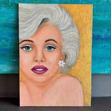 Marilyn in oil