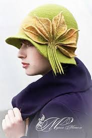 Felted works of art for your head