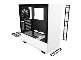 Get a great deal on a nzxt h510i matte white / black mid tower case as well as thousands of products at ebuyer! Nzxt H510i Compact Atx Pc Gaming Computer Case White Newegg Com