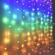These led string lights are made for outdoor our soft warm white color string lights are one of the most popular wedding decoration lights, which is. Fairy Lights Led Curtain Lights Color Globe String Lights For Bedroom Wall Boho Dorm Rainbow Unicorn Room Decor For Teen Girls Kids Wedding Birthday Christmas Party Decorations Icicle Twinkle Walmart Com