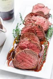 Red wine reduction with beef tenderloin. Roast Beef Tenderloin With Red Wine Sauce Cooking For My Soul