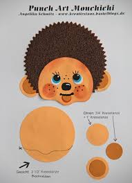 Kennt Ihr Monchichis Punch Art Anleitung Punch Art Paper Punch Art Punch Art Cards