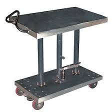 Vestil Stainless Steel Hydraulic Post Lift Tables Vestil Lift Table Hydraulic