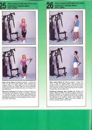 York Mega Max 3001 Gym Workout Chart Gym Workout Chart