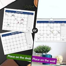 By matt hanson, brian turner 22 january 2021 keep on schedule with the best apps the. Buy Two Years Wall Desktop Calendar 2021 2022 12 17 Inch 30 5cm 43cm Desk Calendar Flexible Monthly Calendar For Office Home Premium Thick Paper For