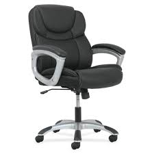 Place the head of the chair on the ground so that the wheels are in the air. Sadie Hvst306 Mid Back Executive Office Chair Officesupply Com