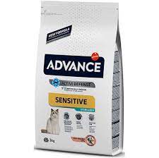 advance sensitive kisirlastirilmis somonlu kedi mamasi 3 kg kampanyali kedi kuru mamalari kedi kuru mamalari advance