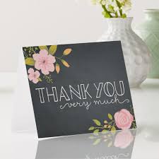 Show Your Appreciation With Custom Thank You Cards From Vistaprint Choose From Multiple Paper Stock Options As Well As Either Flat Or Folded Wedding Thank You Cards Baby Shower Thank