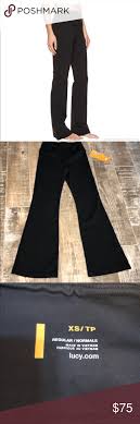 Lucy Power Max Flare Black Yoga Pants Nwt Lucy Powermax Black Flare Pants Athlet In 2020 Black Flare Pants Black Yoga Pants Flare Pants