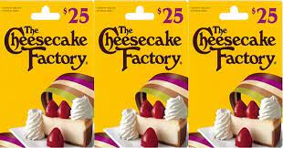 All of coupon codes are verified and tested today! New Win This 25 00 Cheesecake Factory Gift Card Thrifty Momma Ramblings