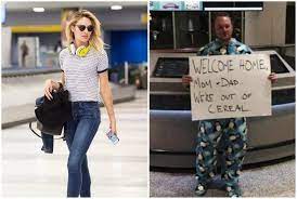 2 embarrassed the wife at the airport in front of several coworkers and her boss. 20 Funny Airport Signs That Say A Lot More Than Just Welcome Back